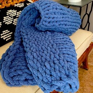 Chunky Crochet Throw